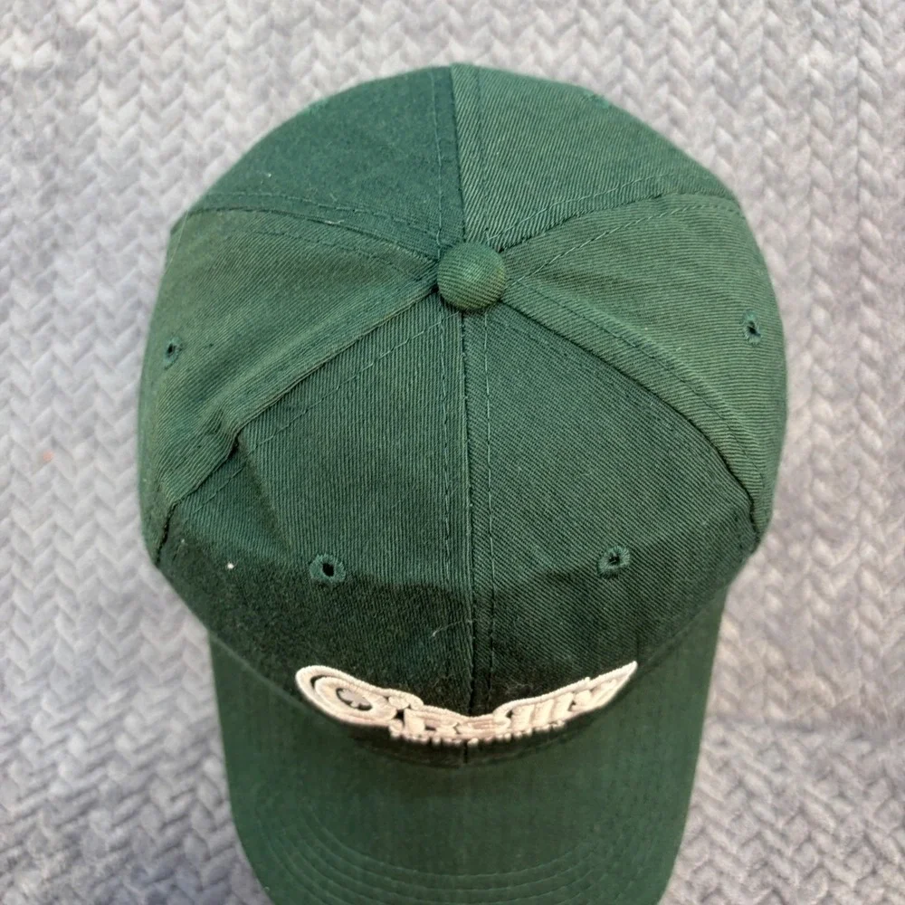 O'Reilly Auto Parts Hat Mens Green Embroidered Logo Adjustable Baseball Cap
